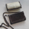 Leather Clutch Crossbody Bag
